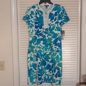 Chaps short sleeve dress